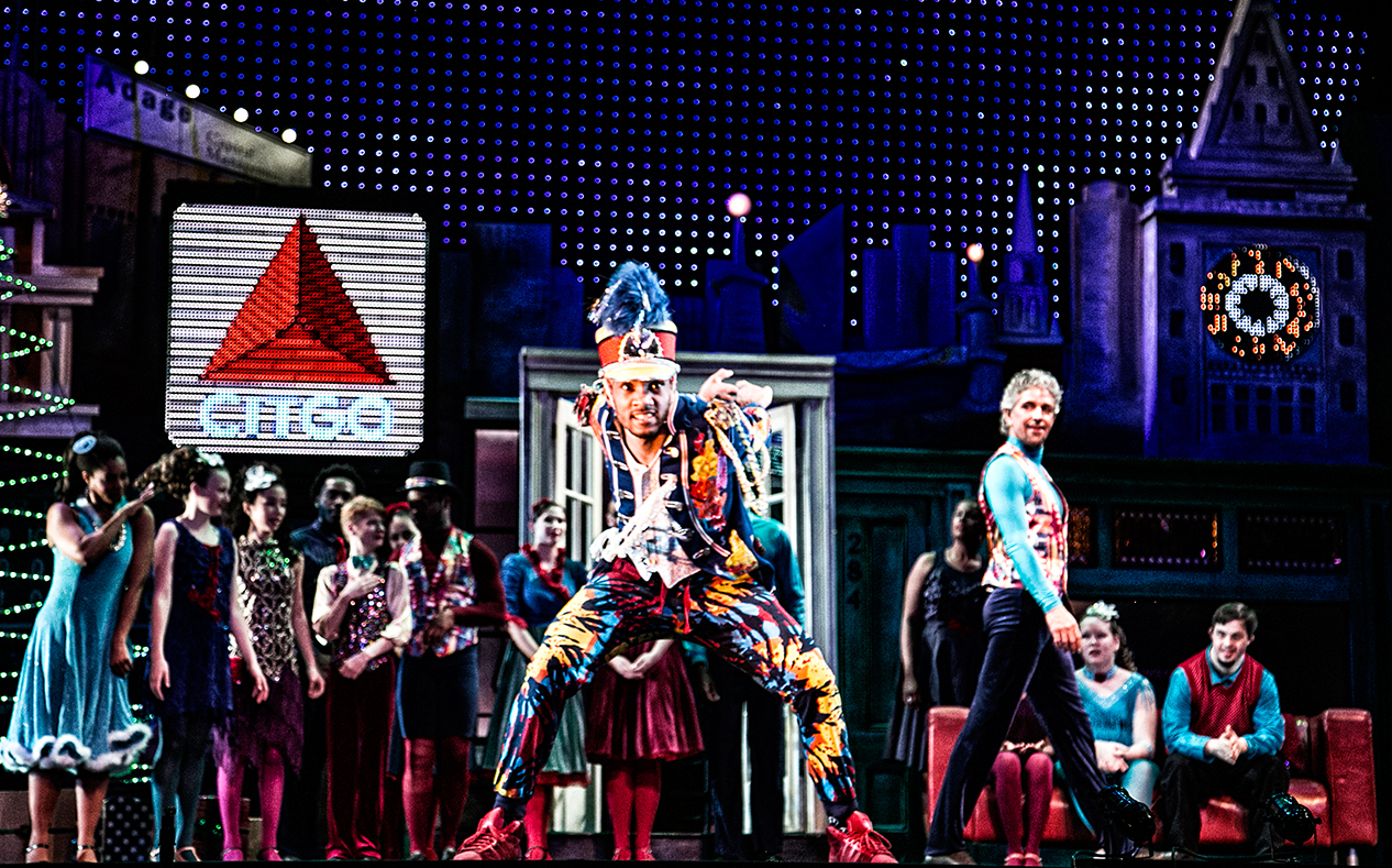 Some of the cast of Tony Williams' "Urban Nutcracker." (Courtesy Peter Paradise)