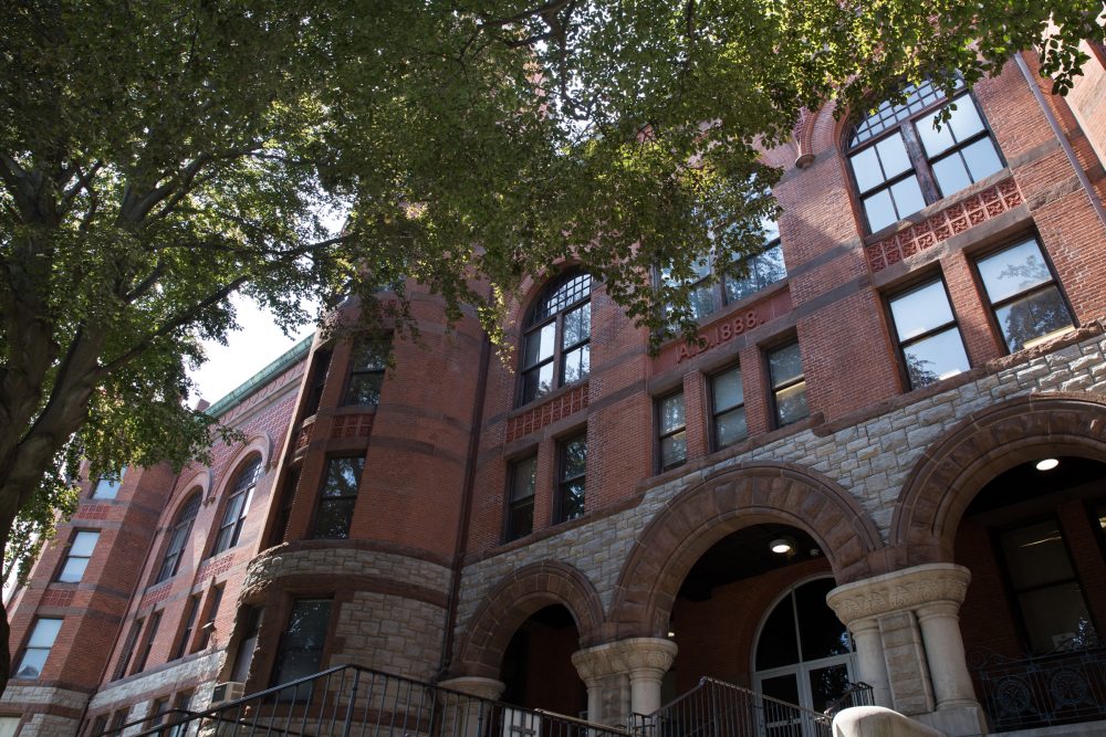 The courthouse in Bridgeport (as seen in July 2016), where Cummings presented his findings as to why the case against Israel was not valid (Ryan Caron King for WBUR)