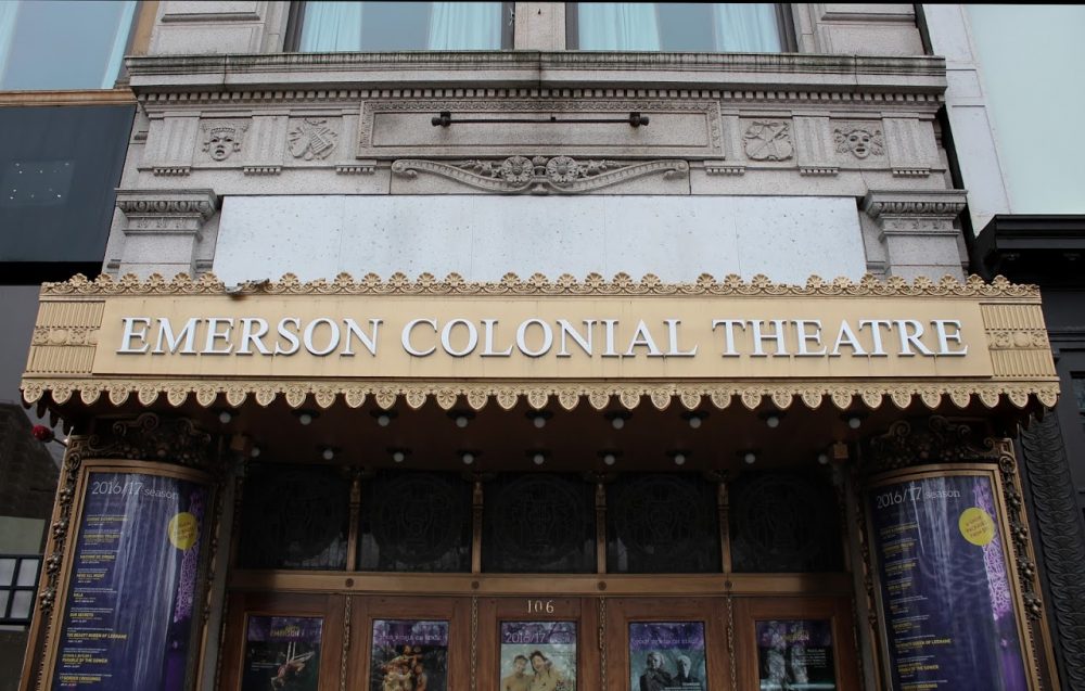 The Colonial Theatre, owned by Emerson College, shut its doors in 2015. (Amy Gorel/WBUR)