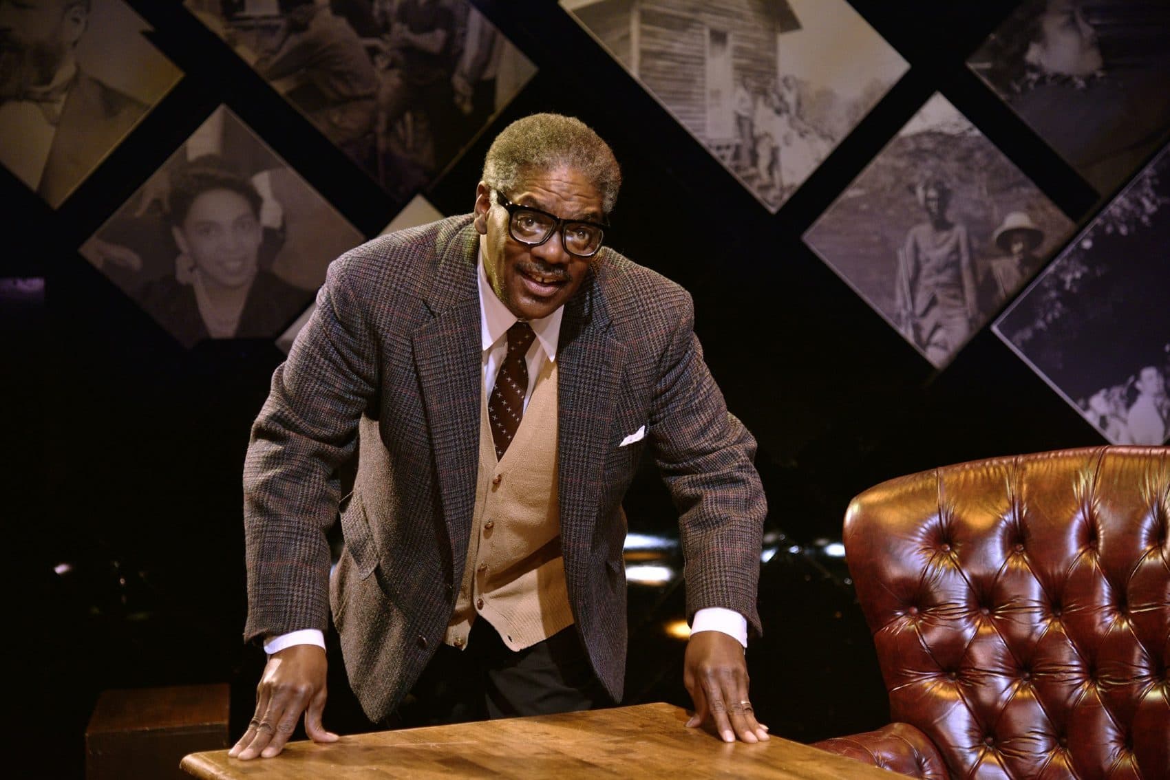 Johnny Lee Davenport as Thurgood Marshall in the New Rep's production of &quot;Thurgood.&quot; (Courtesy Andrew Brilliant/Brilliant Pictures)