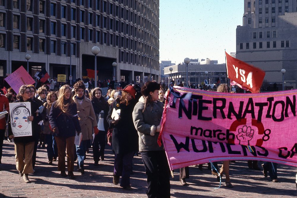 International Women's Day March, Boston, 1970 (Courtesy Liane Brandon)