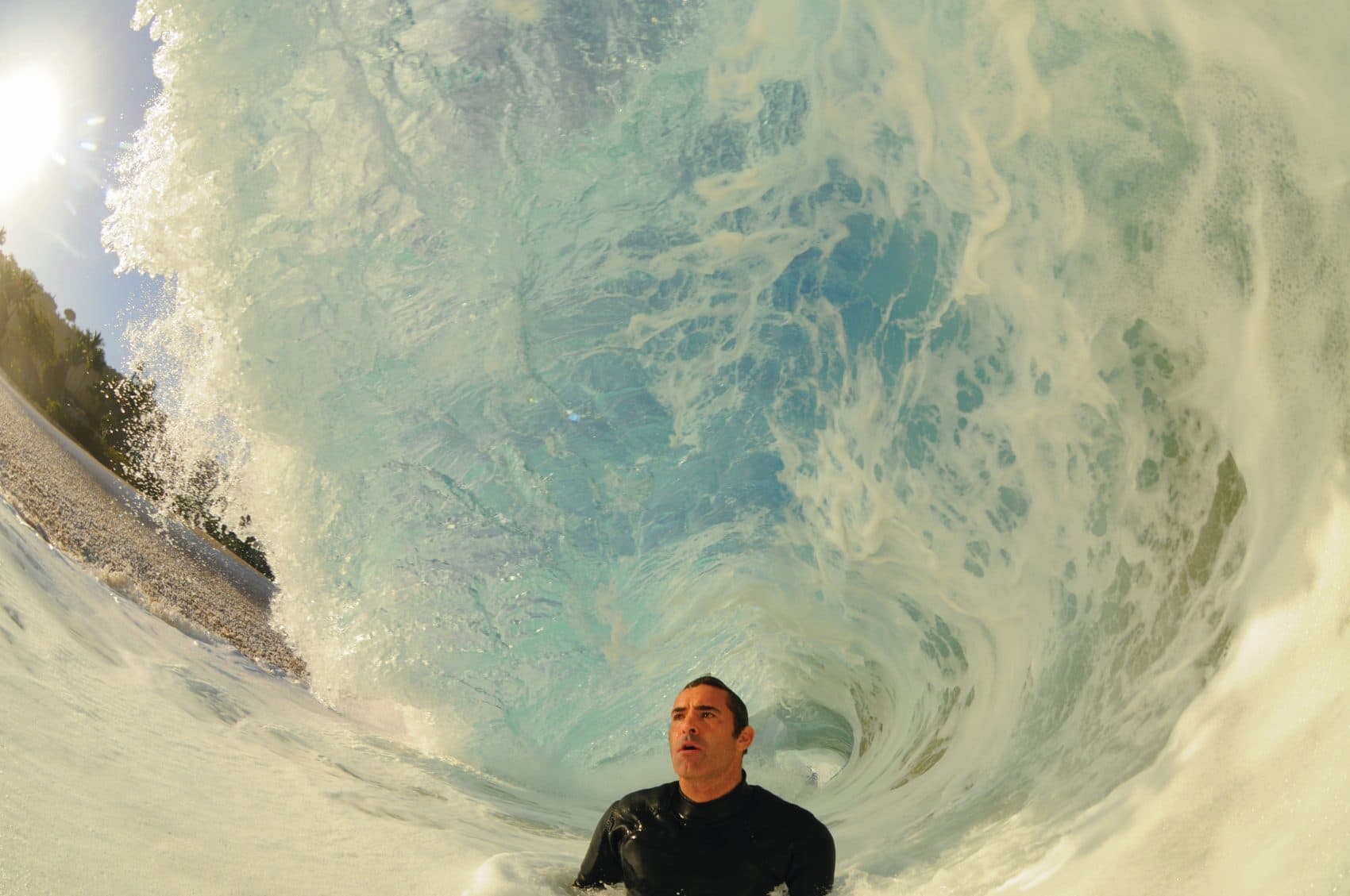 Garrett McNamara made a career riding big waves. (Clark Little)