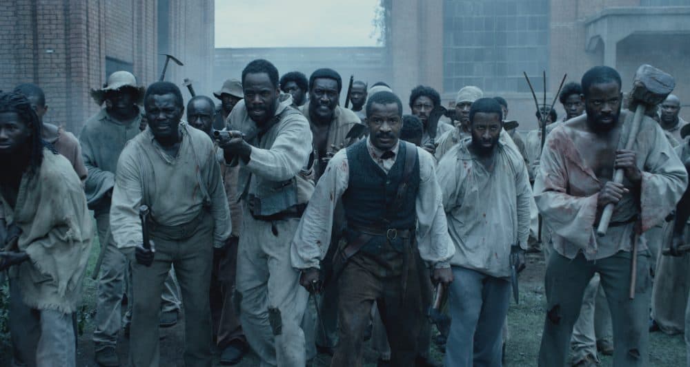 Colman Domingo as Hark, Nate Parker as Nat Turner and Chike Okonkwo as Will in &quot;The Birth of a Nation.&quot; (Courtesy Fox Searchlight Pictures)