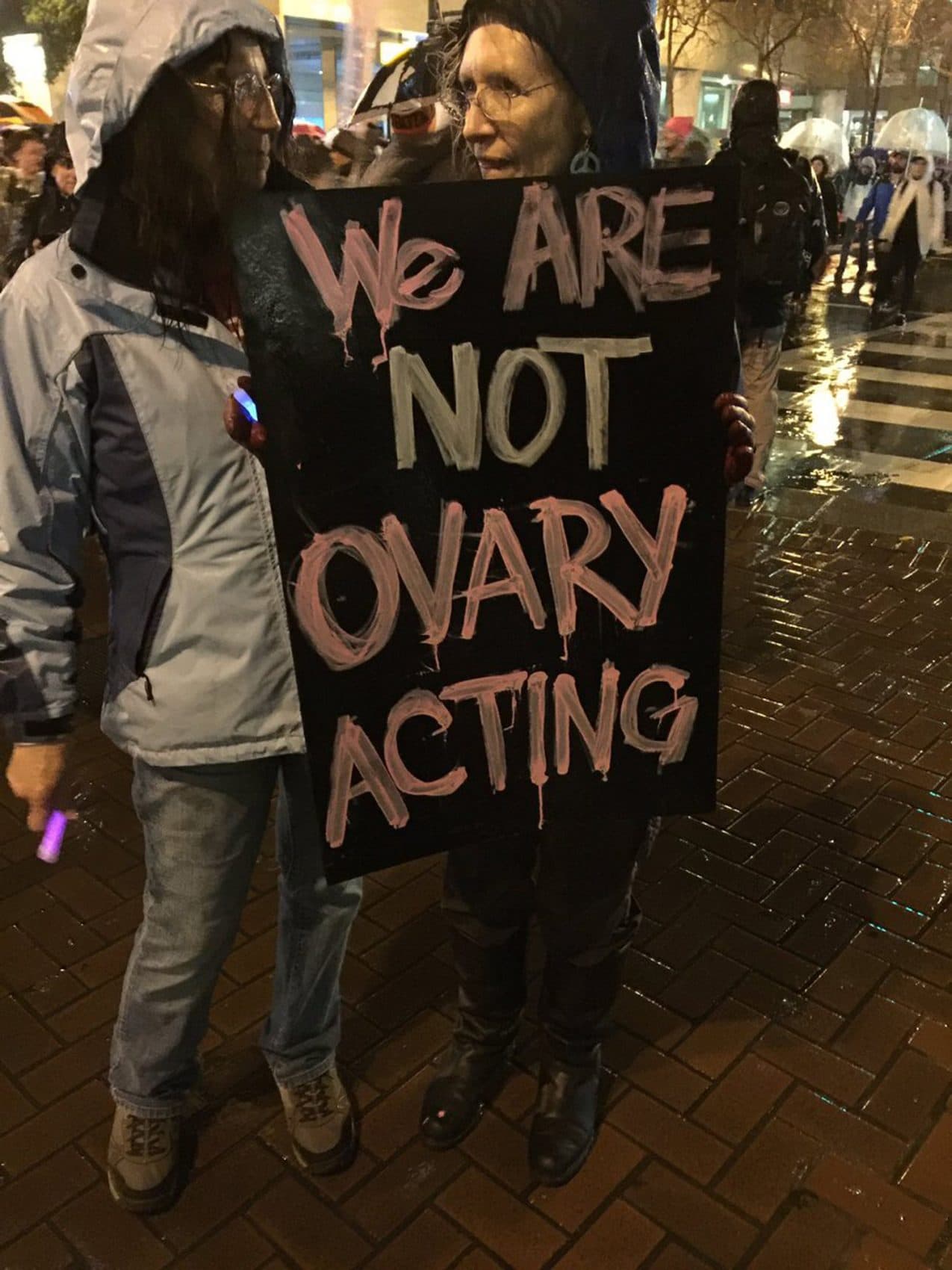 Scenes from the San Francisco Women's March. (Courtesy Dan Cooper)