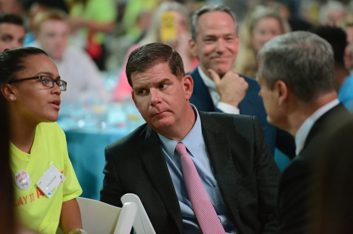 Mayor Marty Walsh in 2016 (Courtesy of Isabel Leon/Mayor's Office)