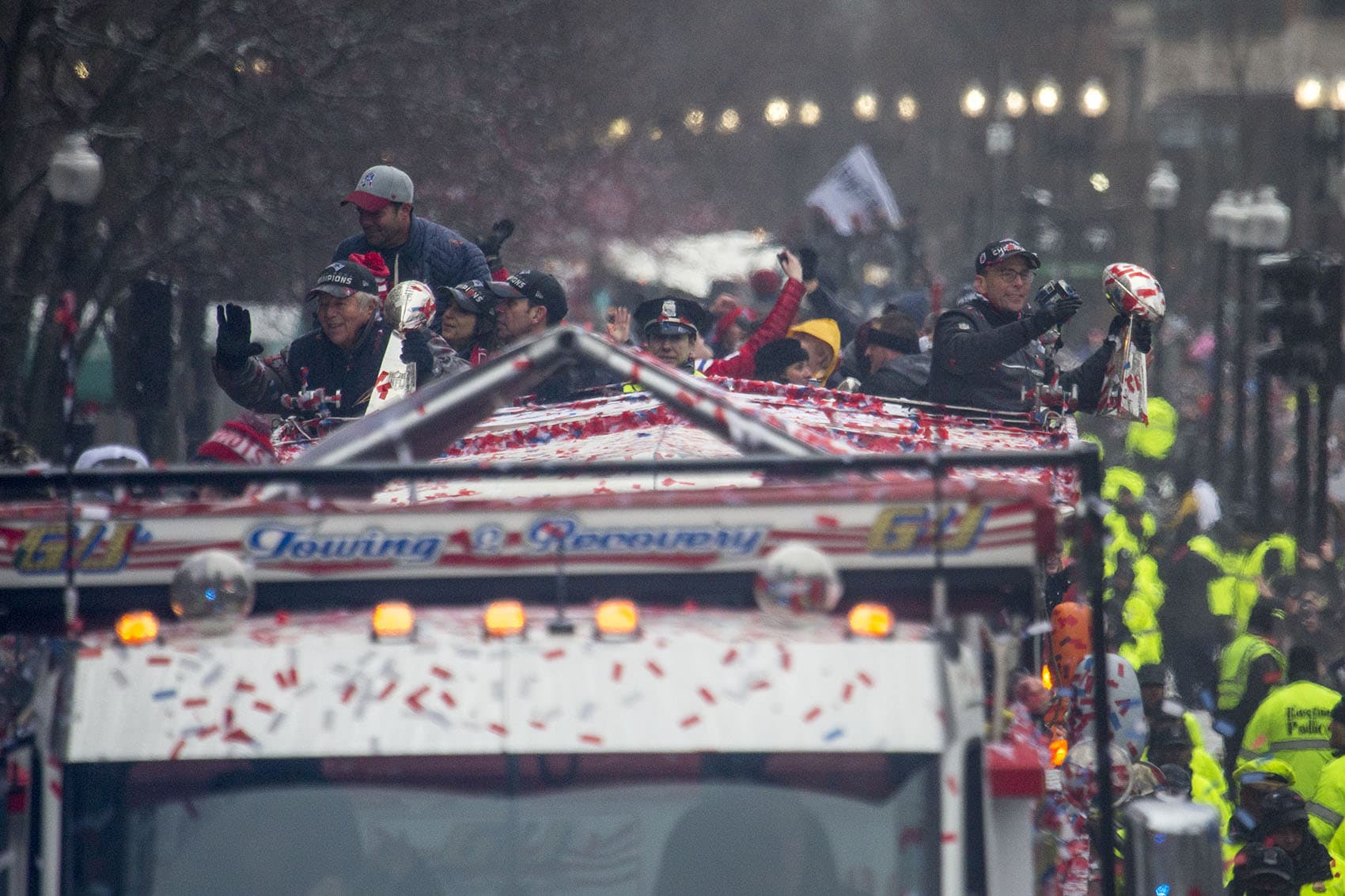 New England Patriots Super Bowl Parade Draws Thousands