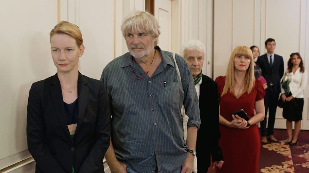 A scene from &quot;Toni Erdmann,&quot; which is up for an Oscar in the Best Foreign Language Film category. (Courtesy Sony Pictures Classics)