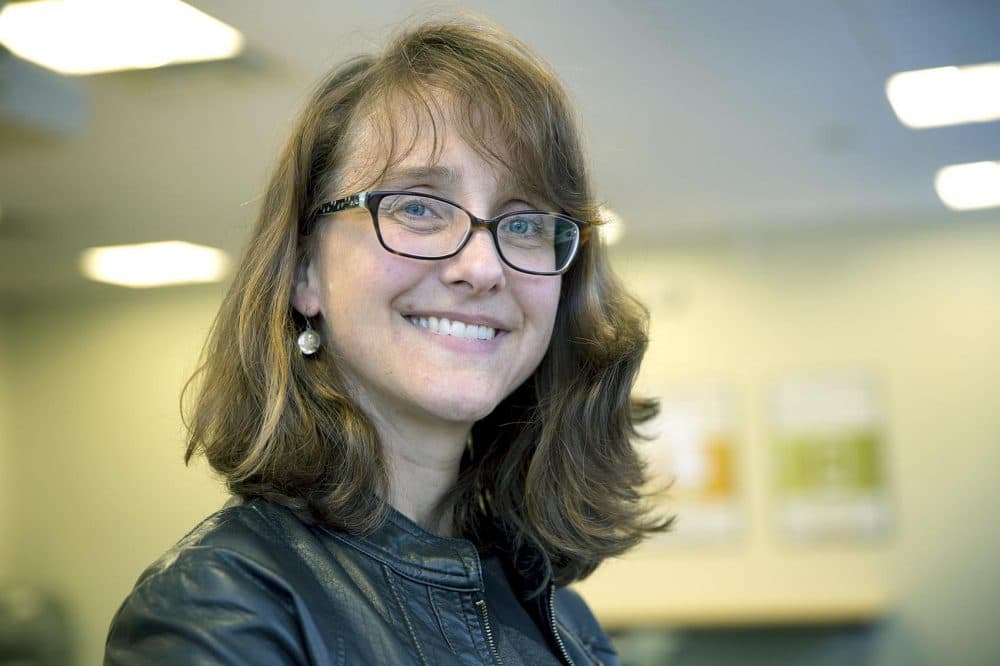 Caroline Light, author of “Stand Your Ground: The History of America’s Love Affair With Lethal Self-Defense.” (Robin Lubbock/WBUR)