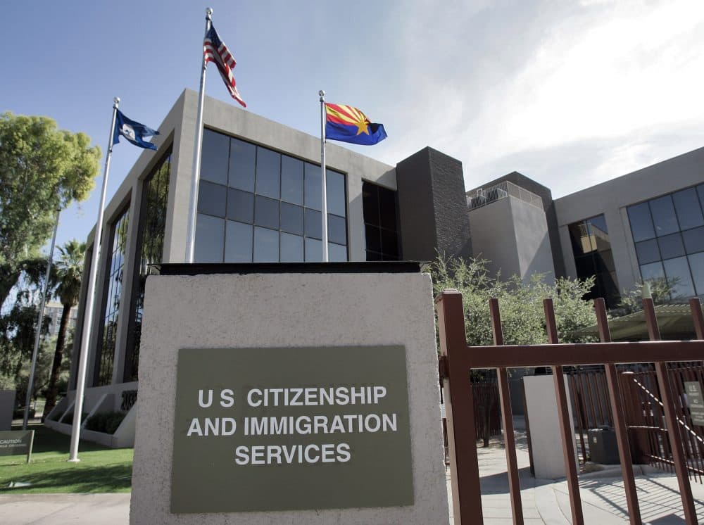 The U.S. Citizenship and Immigration Services building Phoenix. (Matt York/AP File)