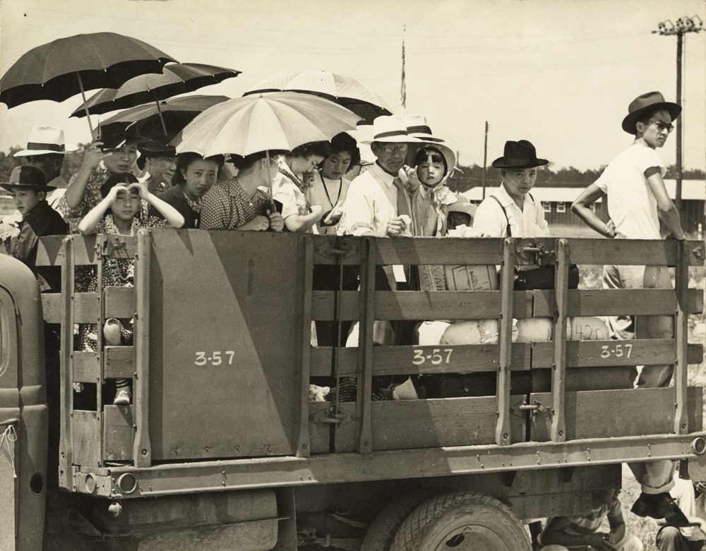 War Relocation Authority photo, taken at the Jerome concentration camp in Arkansas, June 18, 1944. (Courtesy Dr. Toshio Yatsushiro and Lily Koyama via Japanese American National Museum)