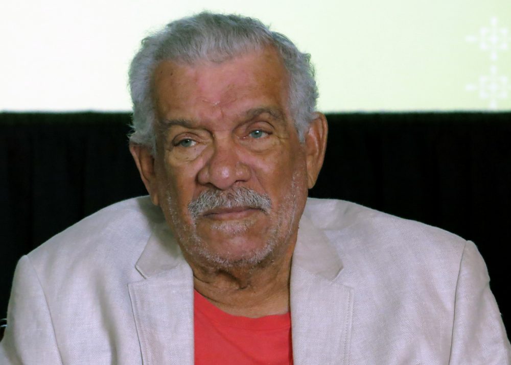 Derek Walcott was known for capturing the essence of his native Caribbean and became the region’s most internationally famous writer. (Berenice Bautista/AP File)