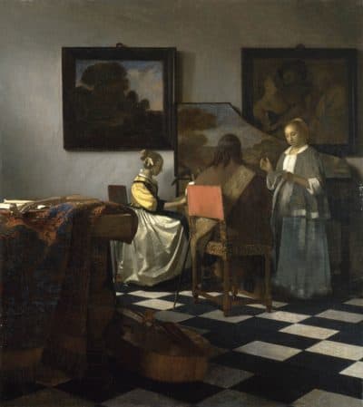 Vermeer's &quot;The Concert.&quot; (Wikimedia)