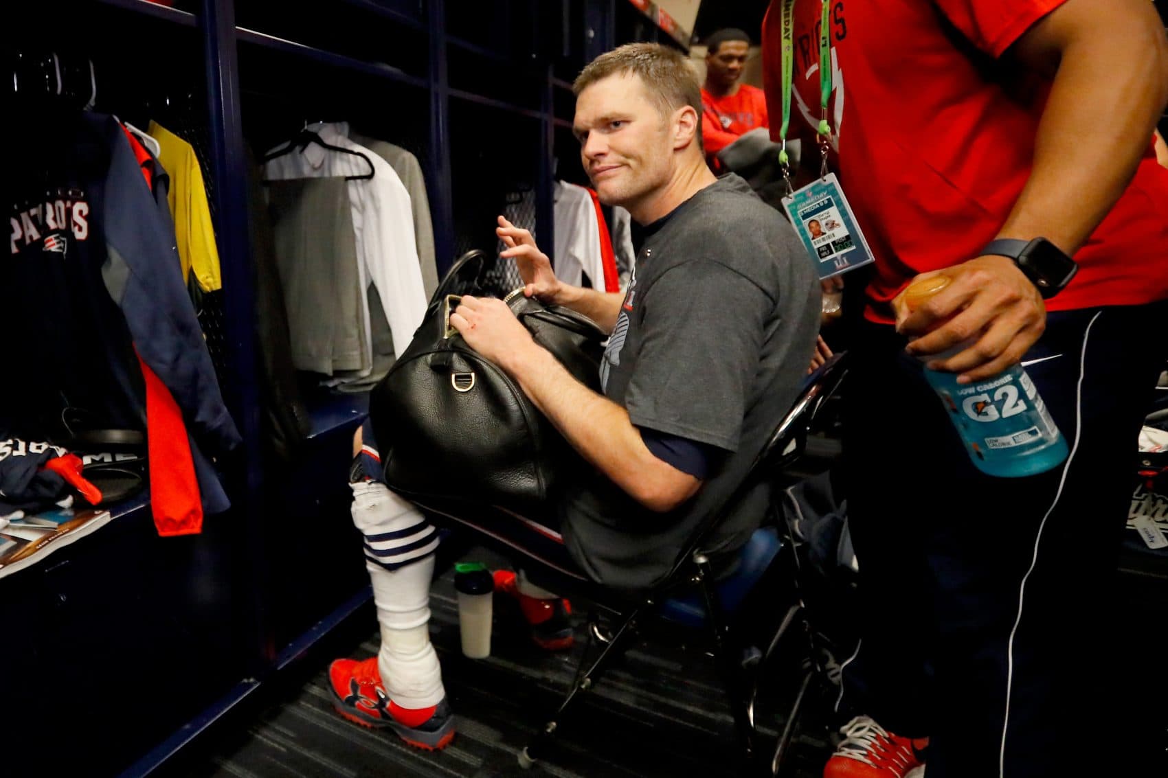 Tom Brady's jersey went missing following Super Bowl LI. (Kevin C. Cox/Getty Images)