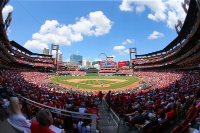 Busch Stadium. (Dilip Vishwanat/Getty Images)