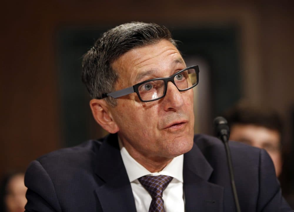 Michael Botticelli, then-director of the Office of National Drug Control Policy, testifies during a Senate Judiciary Committee hearing on July 26, 2016. (Alex Brandon/AP)