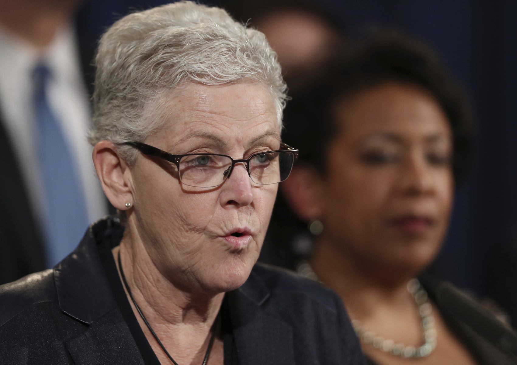 Former Environmental Protection Agency Administrator Gina McCarthy in January (Manuel Balce Ceneta/AP)