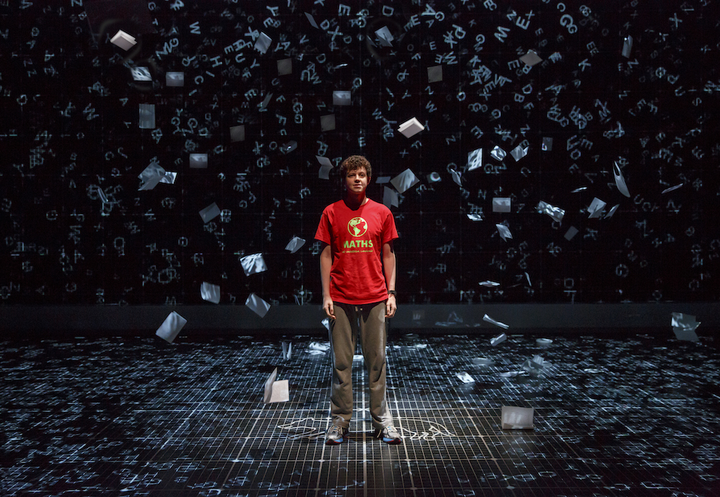 Adam Langdon as Christopher Boone in "The Curious Incident of the Dog in the Night-Time" (Courtesy Boston Opera House)