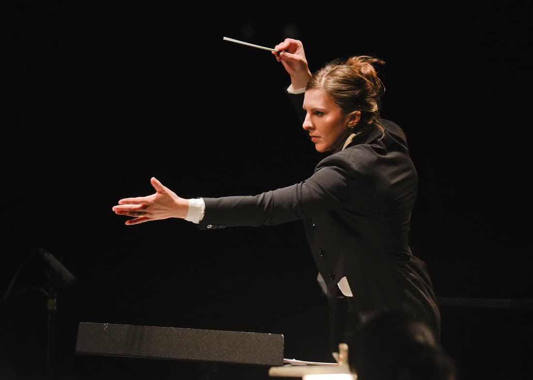Lidiya Yankovskaya, artistic director of Boston's Juventas New Music Ensemble, will direct the group's "Music in Flight" at Oberon in Cambridge. (Courtesy Lidiya Yankovskaya)