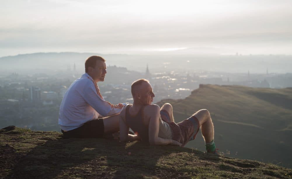 Mark and Spud after their run on top of Arthur's Peak in &quot;T2 Trainspotting.&quot; (Courtesy Graeme Hunter/CTMG, Inc.)