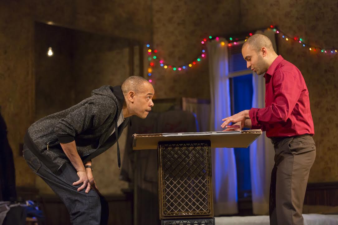 Tyrone Mitchell Henderson and Matthew J. Harris in &quot;Topdog/Underdog&quot; (Courtesy T. Charles Erickson)