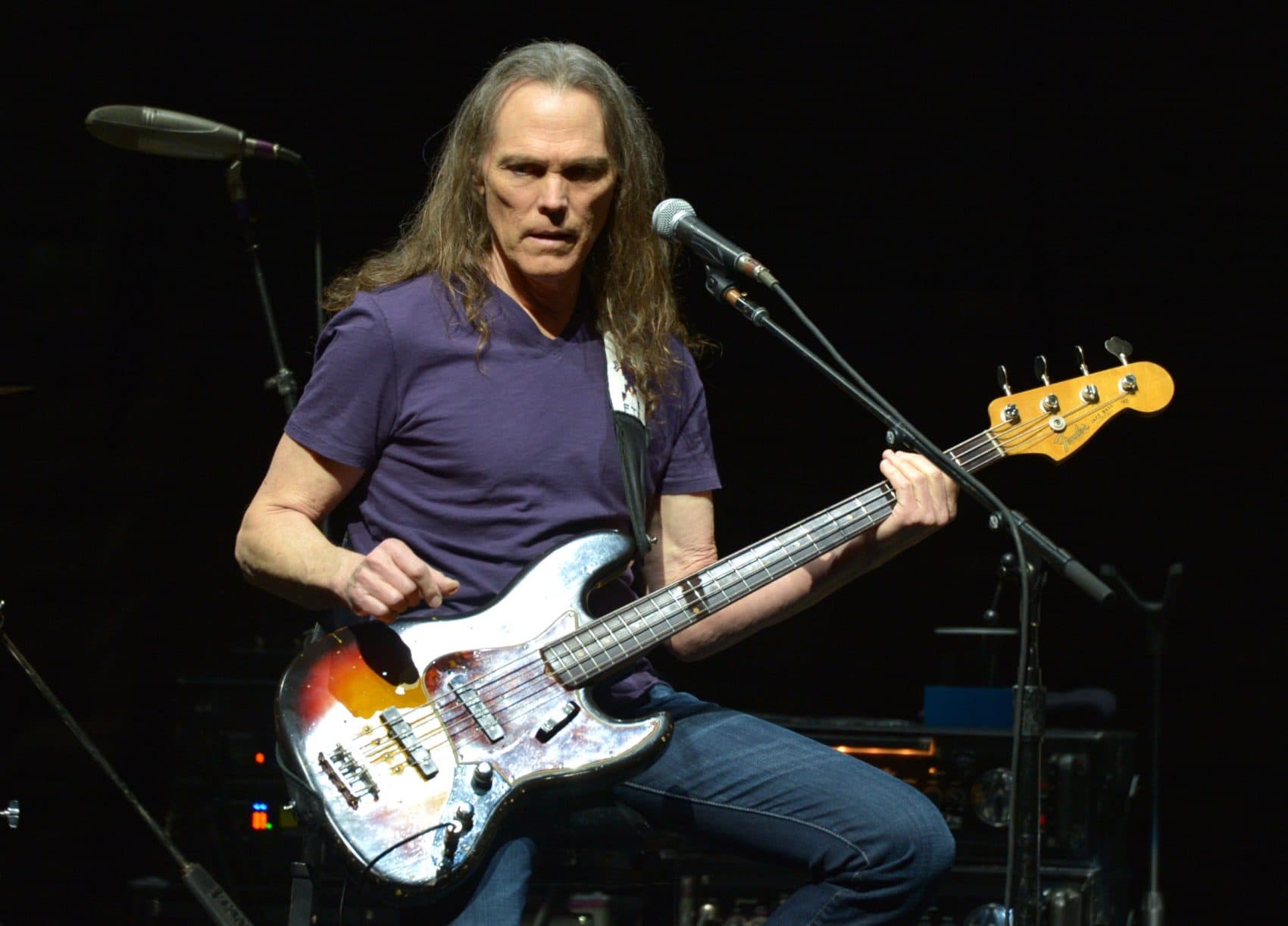 Timothy B. Schmit of The Eagles performs on the "History of the Eagles" tour in 2014 in Los Angeles. (John Shearer/Invision/AP)