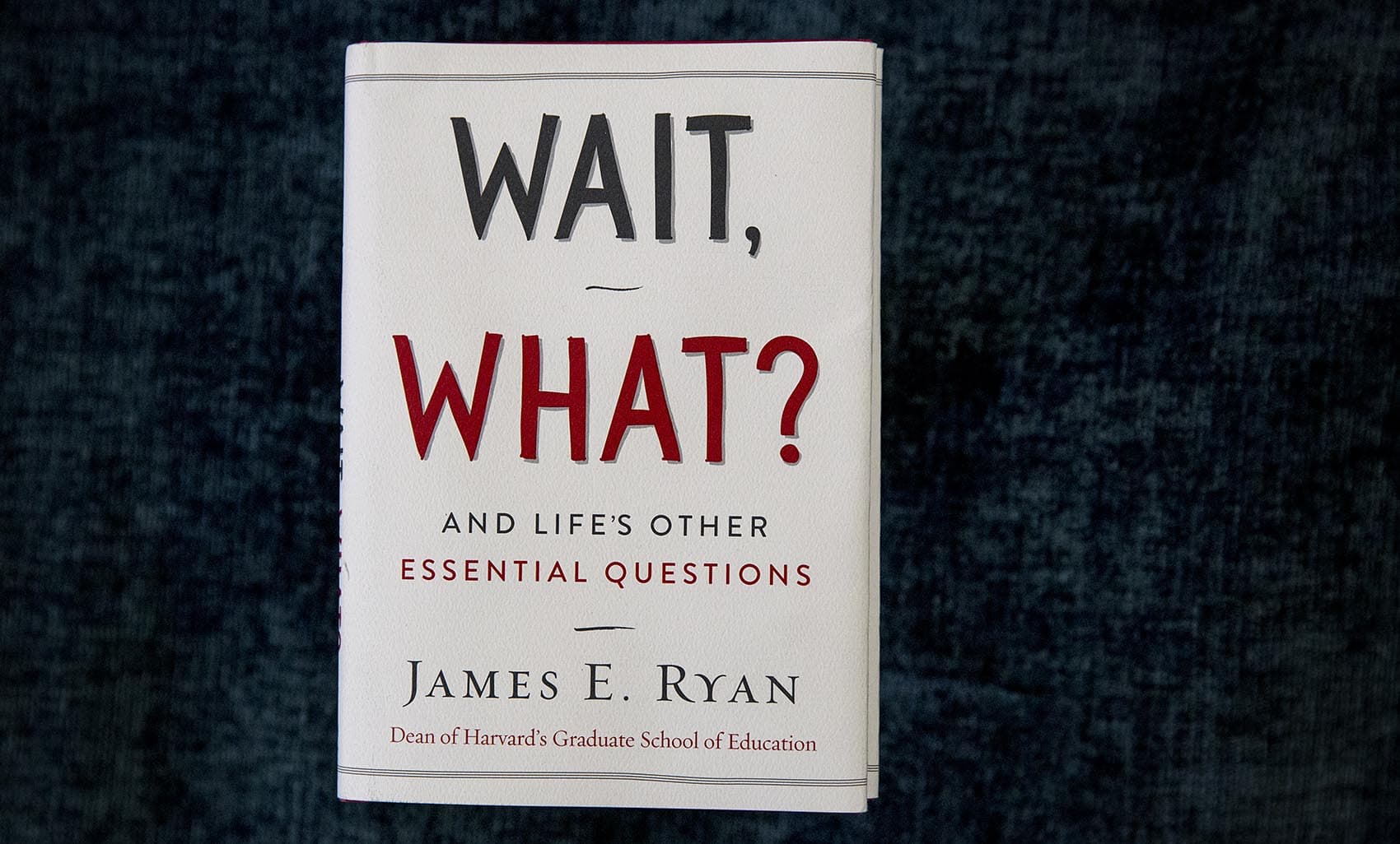 How A Harvard Dean's Commencement Speech On Life's Big Questions Went Viral