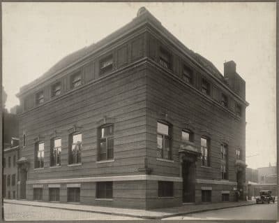 The municipal building that was home to the Tyler Street branch of the Boston Public Library. (BPL/Flickr)