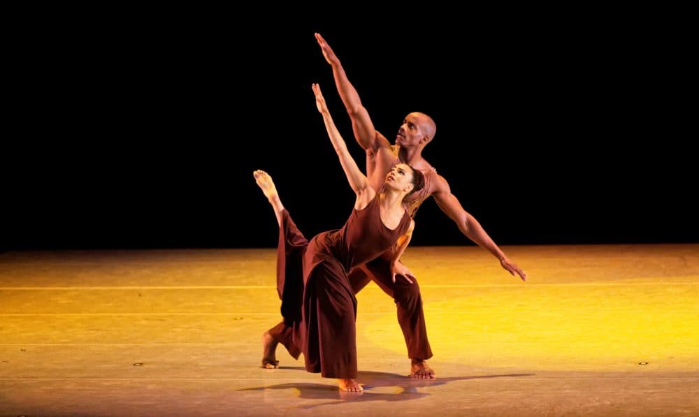 Alvin Ailey's Belen Pereyra and Collin Heyward &quot;Revelations.&quot; (Courtesy Pierre Wachholder)
