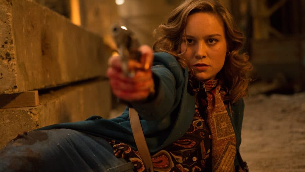 Brie Larson as Justine in &quot;Free Fire.&quot; (Courtesy Kerry Brown/A24)