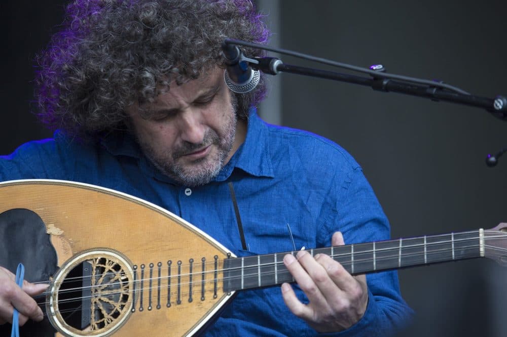 Xyloris White performing at Boston Calling. (Jesse Costa/WBUR)