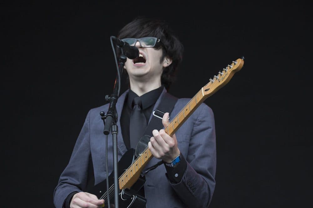 Will Toledo of Car Seat Headrest. (Jesse Costa/WBUR)