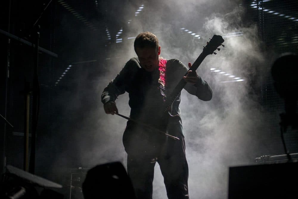 Jónsi, of Icelandic post-punk band Sigur Rós. (Jesse Costa/WBUR)