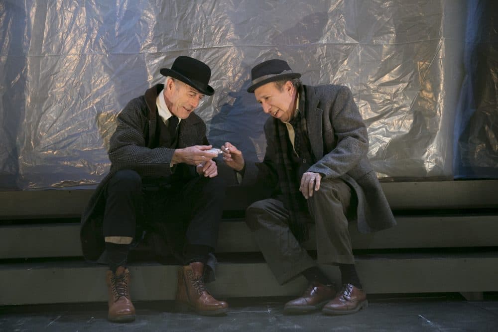 Will Lyman and Ken Baltin in &quot;The Old Tune.&quot; (Courtesy Evgenia Eliseeva)