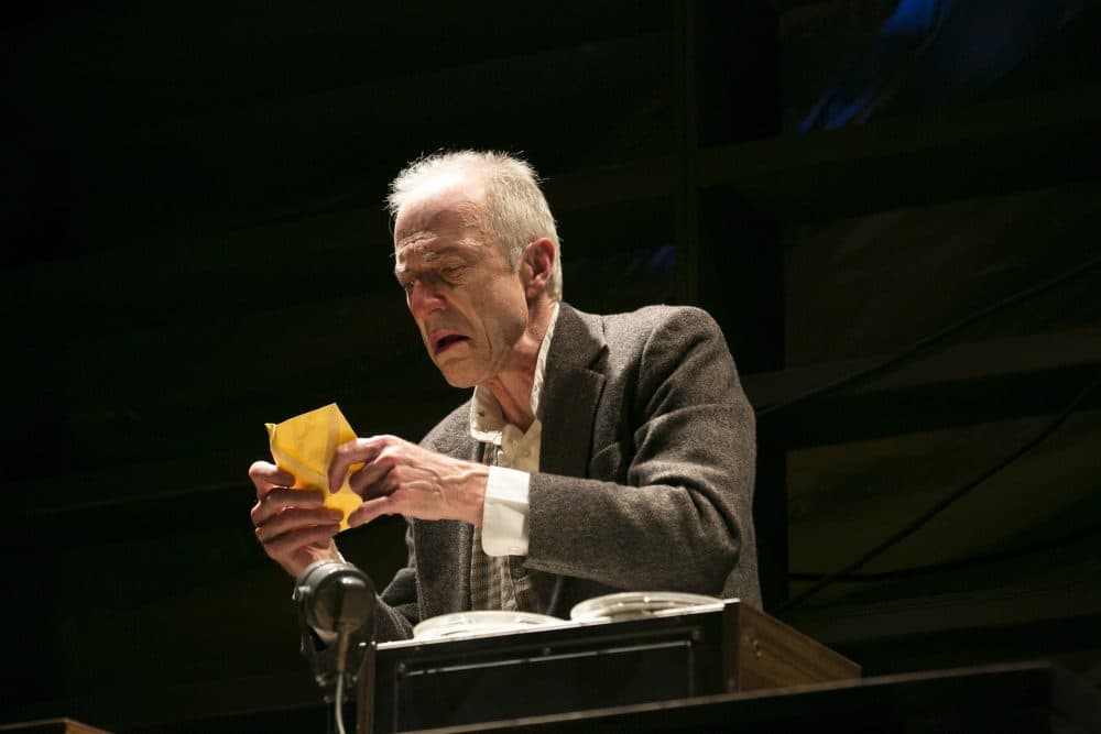 Will Lyman's &quot;Krapp's Last Tape.&quot; (Courtesy Evgenia Eliseeva)