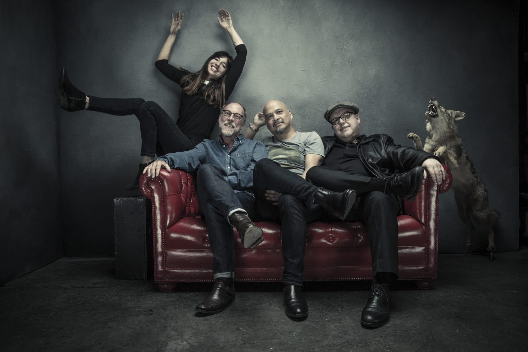 Pixies members Paz Lenchantin, David Lovering, Joey Santiago and Black Francis. (Courtesy Travis Shinn)