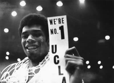 Kareem after the 1968 NCAA championship victory. (AP Photo)