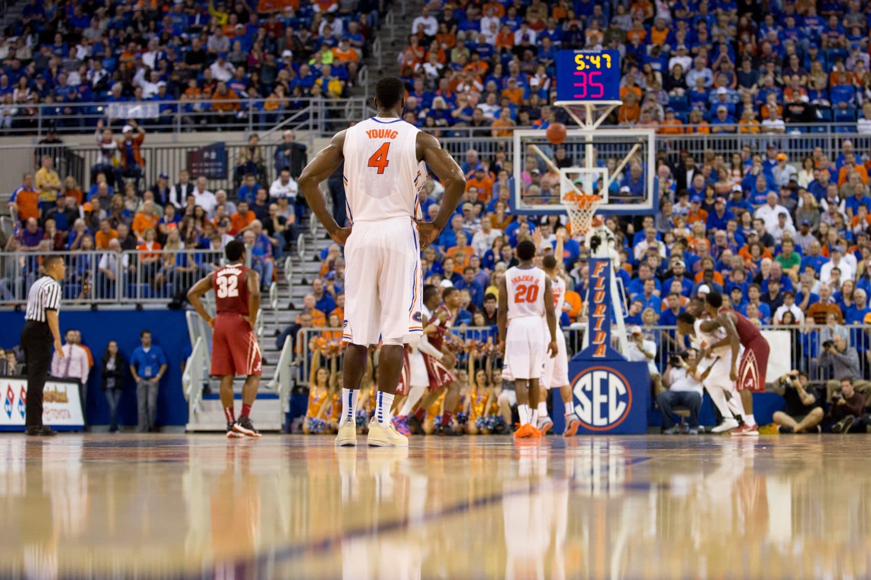 Ever felt like there's too much fouling and standing around at the end of basketball games? Nick Elam is trying to make the ends of games more exciting. (Rob Foldy/Getty Images)