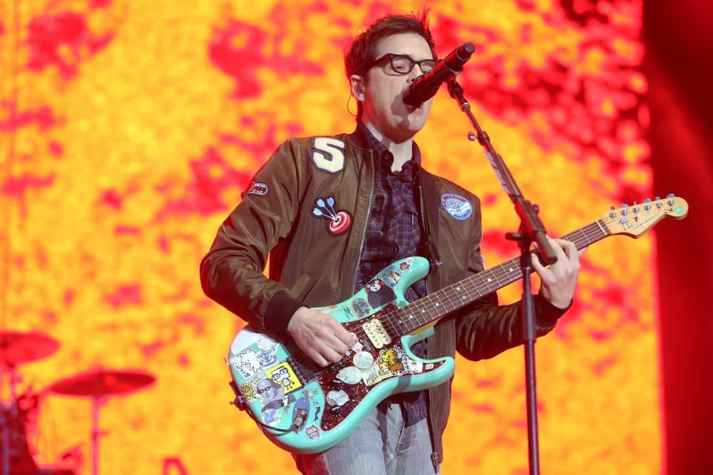 Weezer's Rivers Cuomo. (Hadley Green for WBUR)