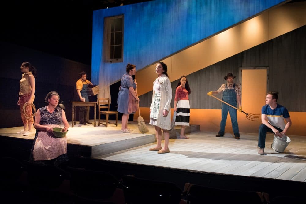 The cast of SpeakEasy Stage Company's production &quot;The Bridges of Madison County.&quot; (Courtesy Glenn Perry Photography)