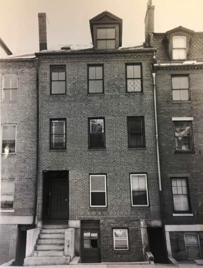 A photograph of 116 Hudson St., the Yees' family home, before it was demolished (Courtesy of Cynthia Yee)