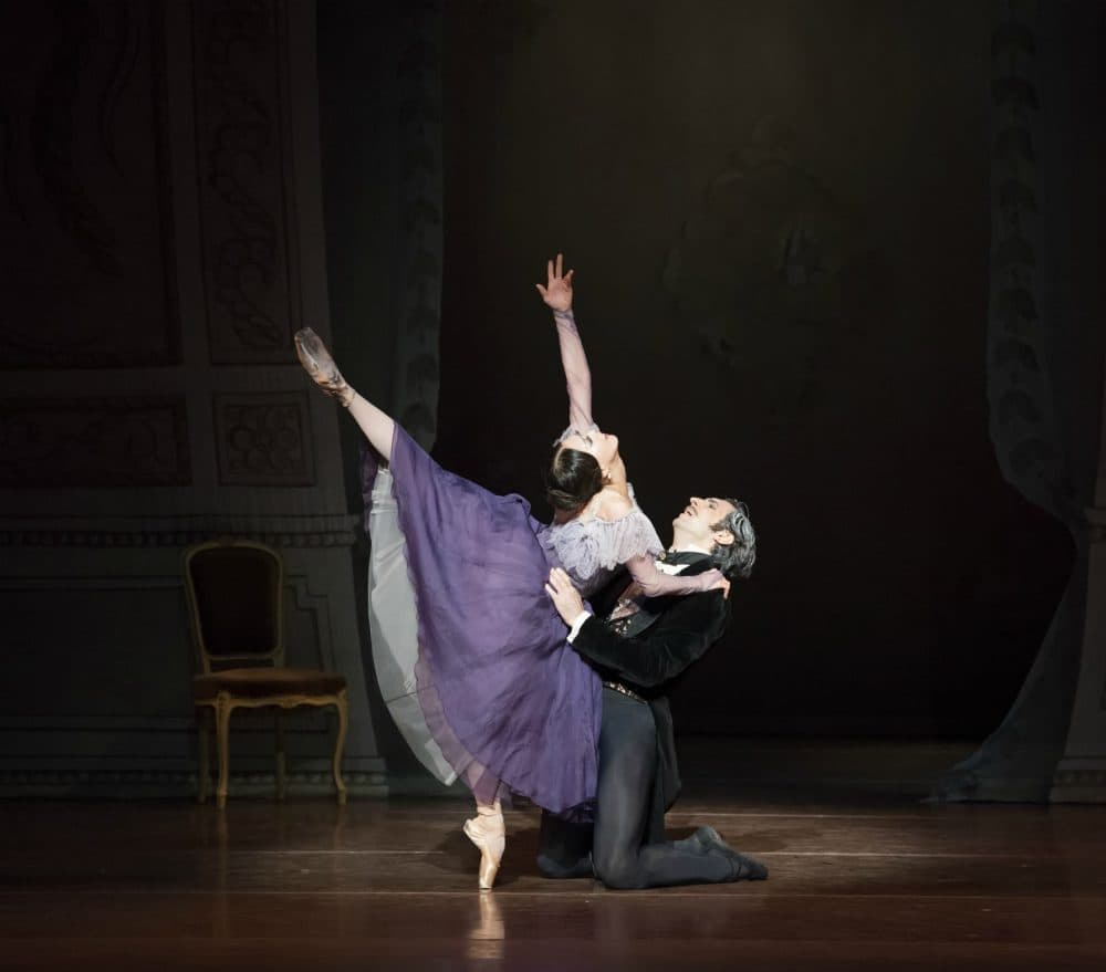 Misa Kuranaga in John Cranko's Onegin (Gene Schiavone/Courtesy Boston Ballet)