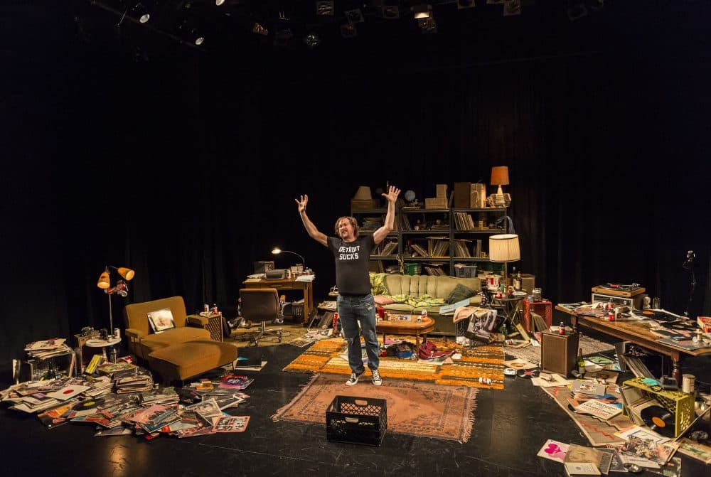 Erik Jensen plays Lester Bangs in "How to Be a Rock Critic." (Courtesy Craig Schwartz/ArtsEmerson)