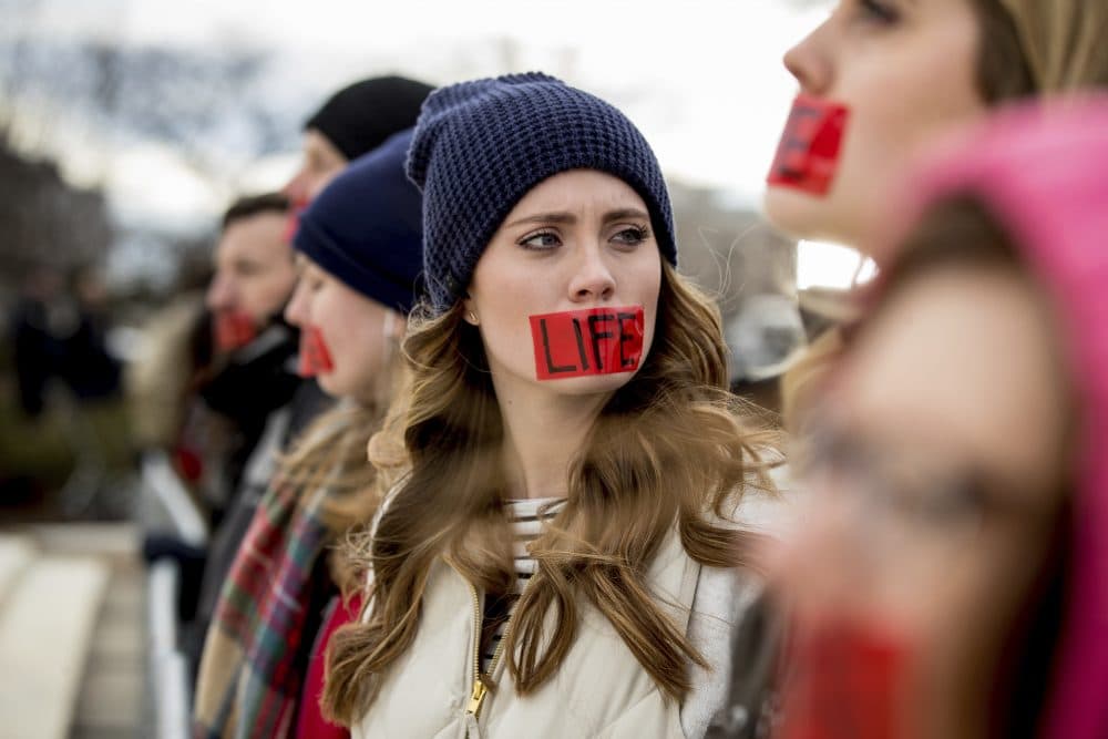 If you’re against abortion, gunning for Planned Parenthood makes little sense, writes Rich Barlow. Pictured: Anti-abortion activists in front of the Supreme Court in Washington, Friday, Jan. 27, 2017, during the annual March for Life. (Andrew Harnik/AP)