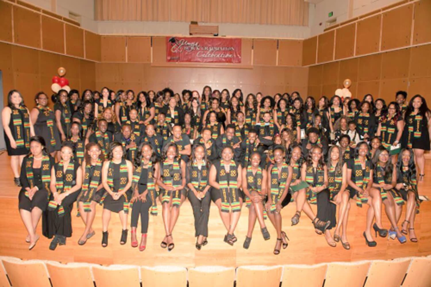 Illinois State University's 2015 Black Graduation ceremony on the university's campus in Normal, IL. (Via Tumblr/Illinois State)