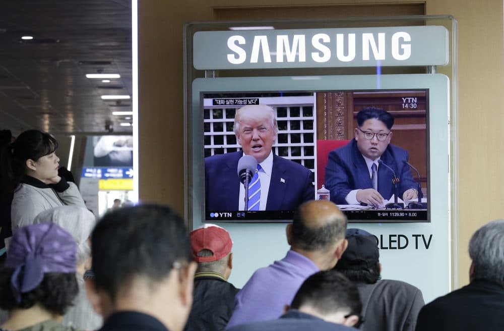 Tom Keane: &quot;If the world was a neighborhood, the United States increasingly seems to be living on the wrong side of the tracks.&quot; Pictured: A TV screen shows images of President Trump and North Korean leader Kim Jong Un during a news program in Seoul, South Korea, on Tuesday. (Ahn Young-joon/AP)