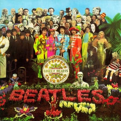 The album cover of the Beatles' album &quot;Sgt. Pepper's Lonely Hearts Club Band.&quot; (Alberto Garrido/Flickr)