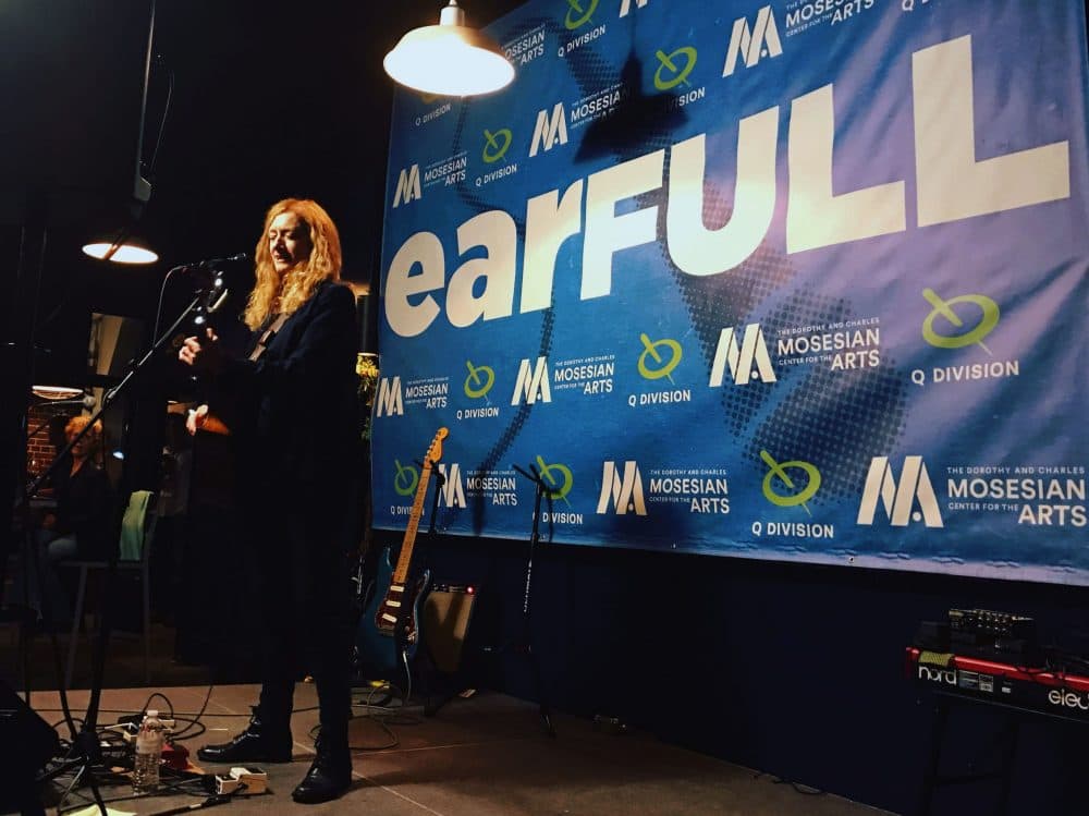 Patty Larkin performs at Earfull in May. (Courtesy Tamara Wieder)