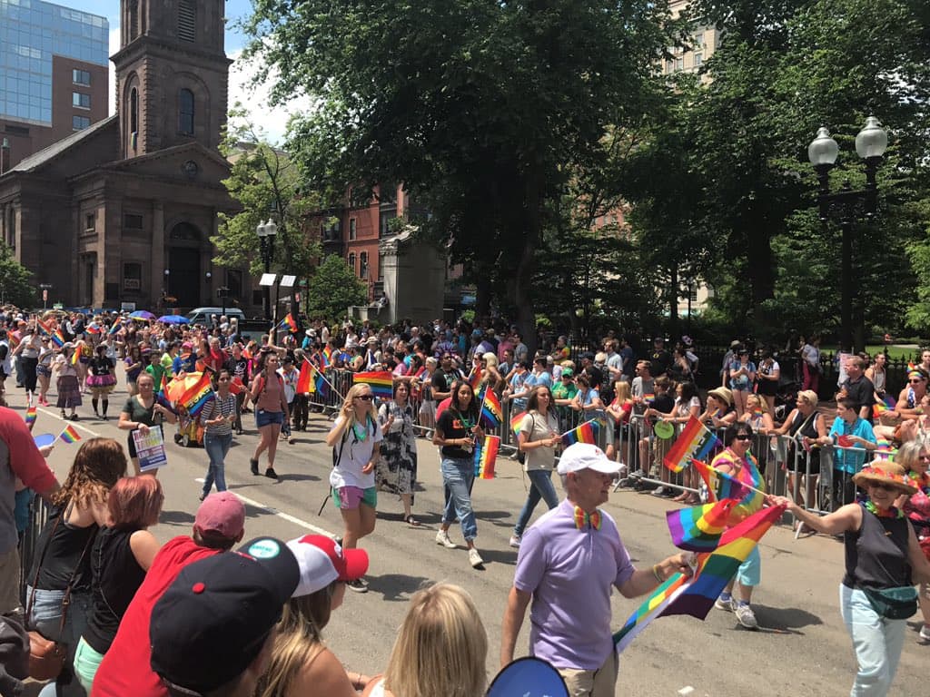 Crowds Take To Boston's Streets For Pride Day Parade | WBUR News