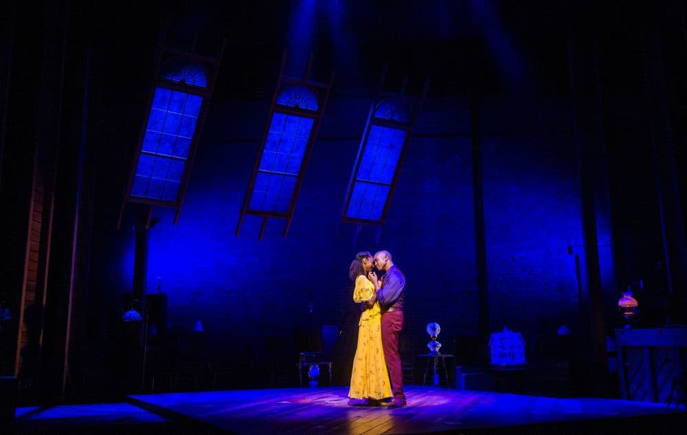 Zurin Villanueva as Sarah and Darnell Abraham as Coalhouse Walker in &quot;Ragtime.&quot; (Courtesy of Daniel Rader/Barrington Stage)