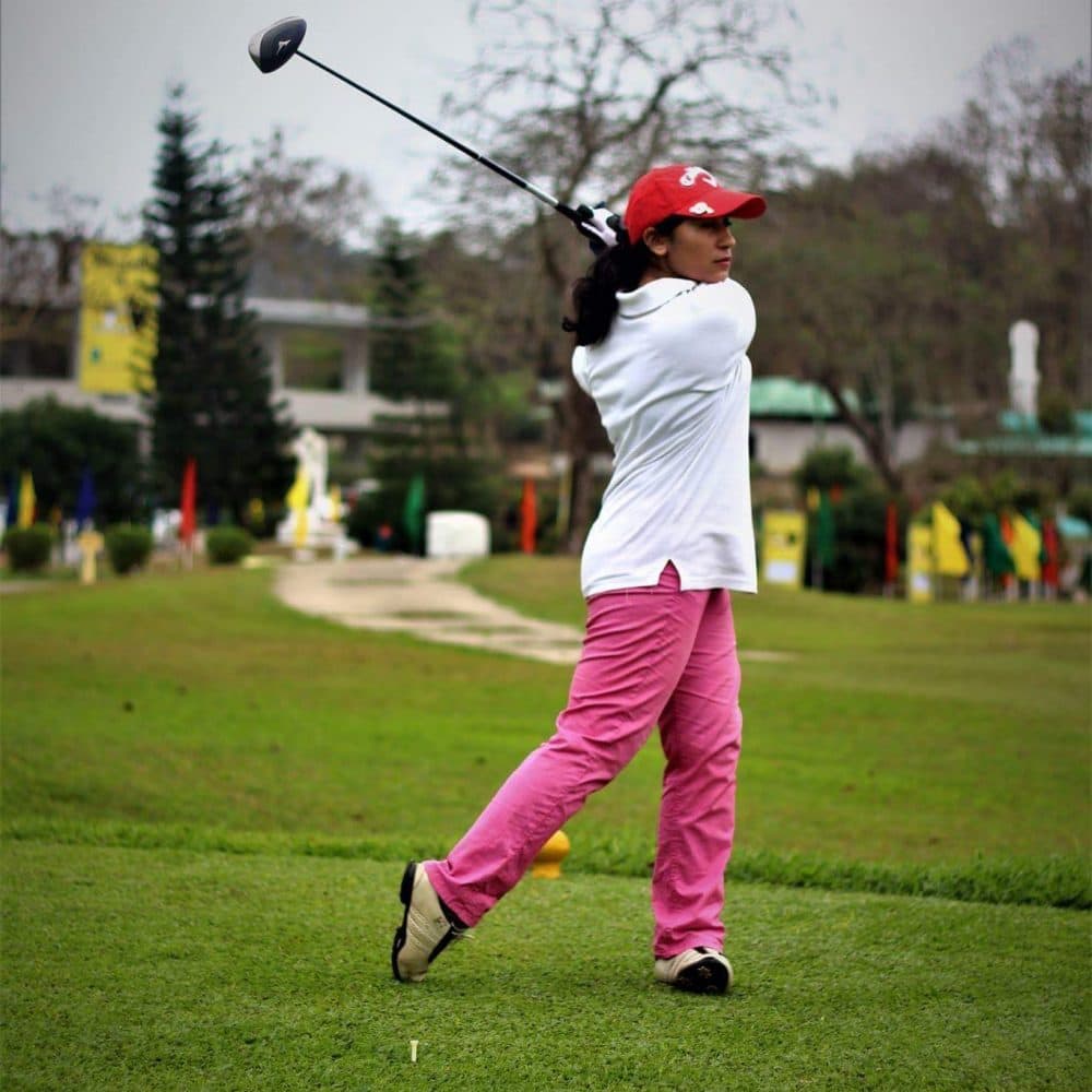Shagufa Habibi has only been golfing for a couple years -- but she credits the sport with changing her life. (Courtesy of Shagufa Habibi)